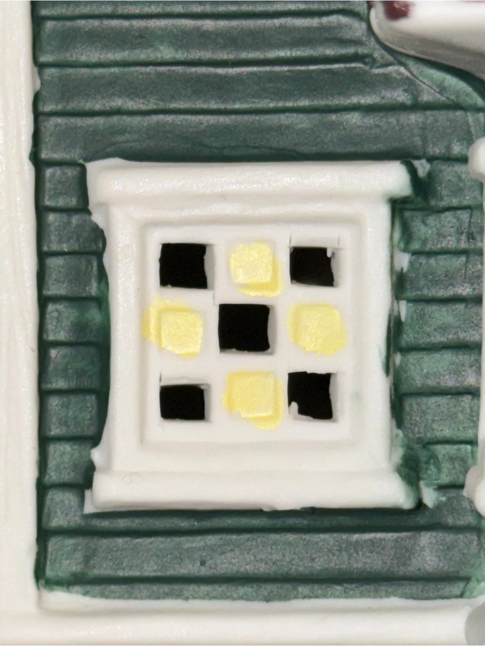 Dickens Collectibles 1994 Christmas Holiday House Classic Vintage Glass Works Us